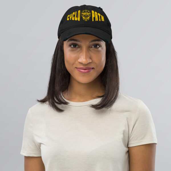 CycloPath Brand Distressed Cap - Image 2
