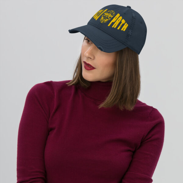 CycloPath Brand Distressed Cap - Image 4
