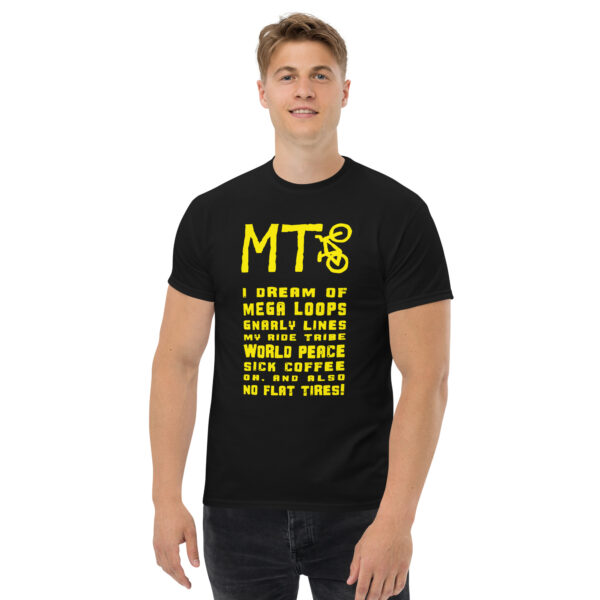 I Dream Of (Yellow Motif) - Unisex classic tee - Image 5