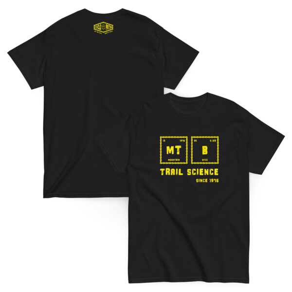 "Chained" MT B Trail Science(Yellow Motif) - Unisex classic tee