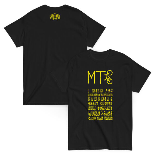 Yellow "I Wish For" - Unisex classic tee - Image 10