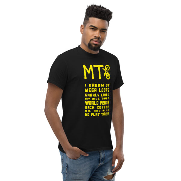 I Dream Of (Yellow Motif) - Unisex classic tee - Image 3