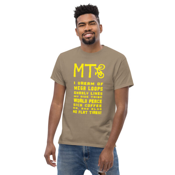 I Dream Of (Yellow Motif) - Unisex classic tee - Image 8