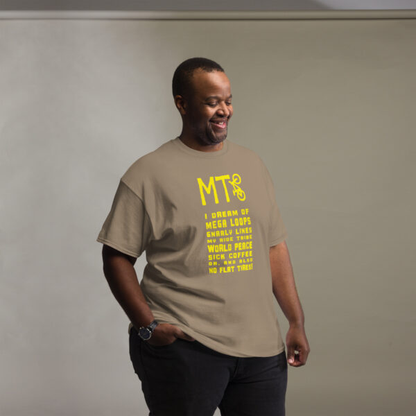 I Dream Of (Yellow Motif) - Unisex classic tee - Image 7