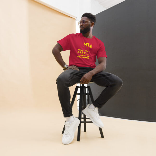 My CycloTherapist (Yellow Motif) - Unisex classic tee - Image 21