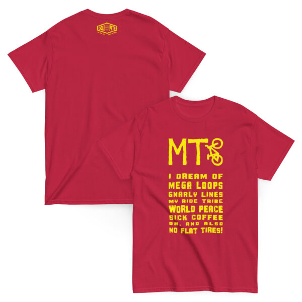 I Dream Of (Yellow Motif) - Unisex classic tee - Image 16