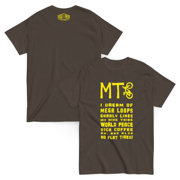 I Dream Of (Yellow Motif) - Unisex classic tee - Image 15