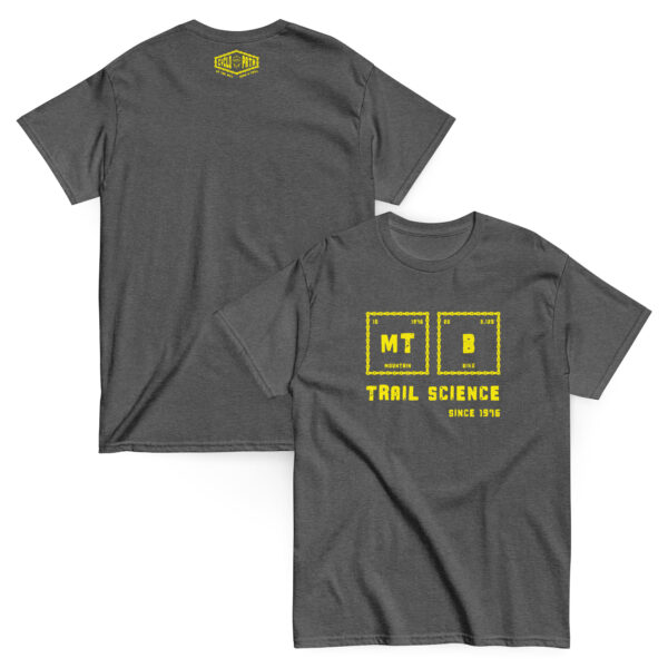 "Chained" MT B Trail Science(Yellow Motif) - Unisex classic tee - Image 8