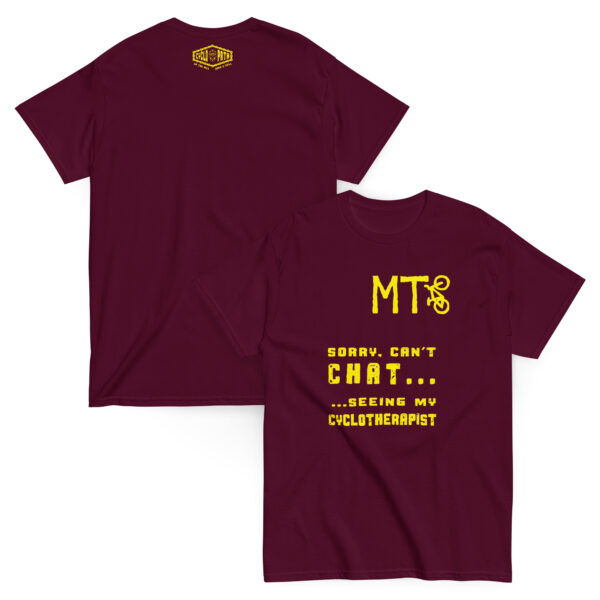 My CycloTherapist (Yellow Motif) - Unisex classic tee