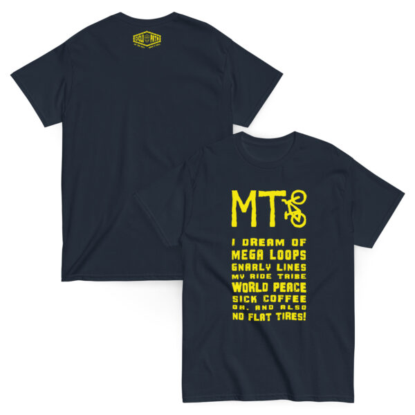 I Dream Of (Yellow Motif) - Unisex classic tee - Image 9