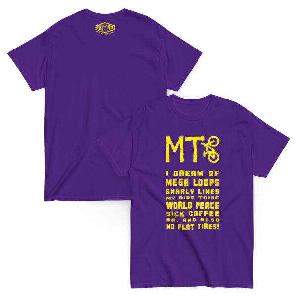 I Dream Of (Yellow Motif) - Unisex classic tee - Image 12