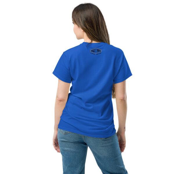 Just Me and My MTB (Black Motif) - Unisex classic tee - Image 3