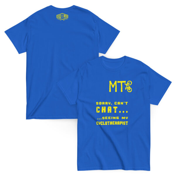 My CycloTherapist (Yellow Motif) - Unisex classic tee - Image 9