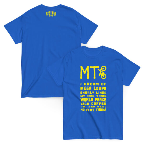 I Dream Of (Yellow Motif) - Unisex classic tee - Image 17